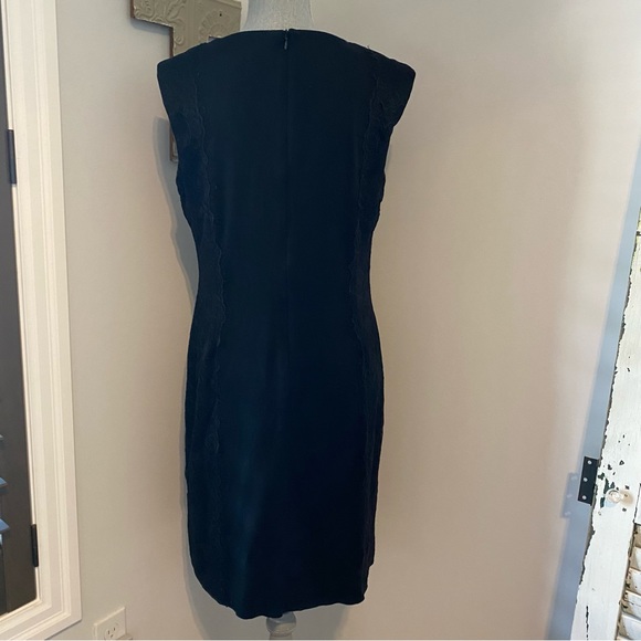 Mango sleeveless LBD with lace at sides - Picture 5 of 8